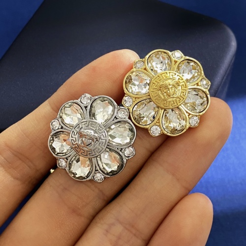 Replica Versace Earrings For Women #1239845 $32.00 USD for Wholesale