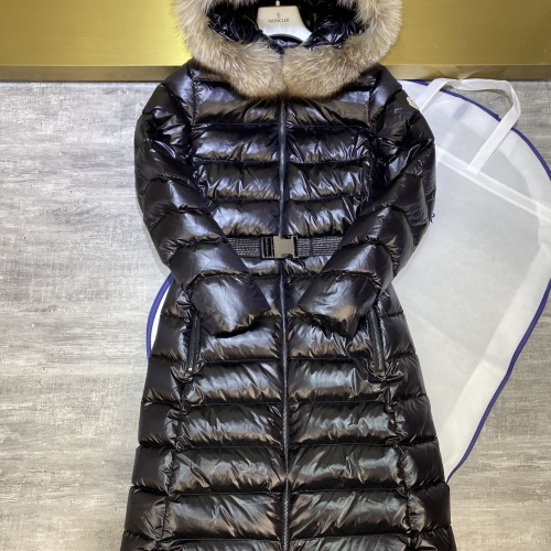 Replica Moncler Down Feather Coat Long Sleeved For Women #1240182 $225.00 USD for Wholesale