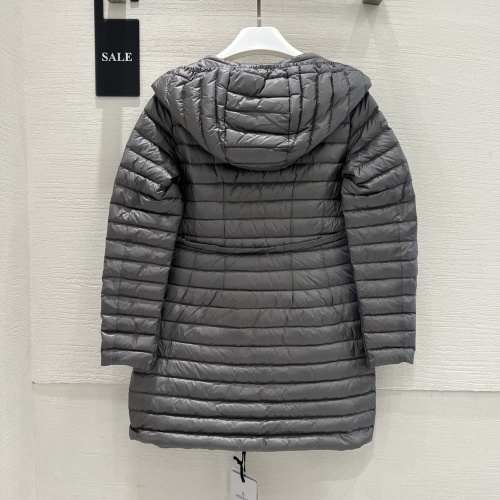 Replica Moncler Down Feather Coat Long Sleeved For Women #1240186 $160.00 USD for Wholesale