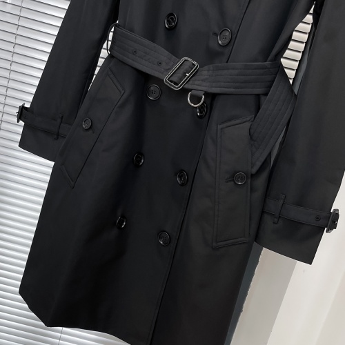 Replica Burberry Trench Coat Long Sleeved For Women #1240194 $160.00 USD for Wholesale