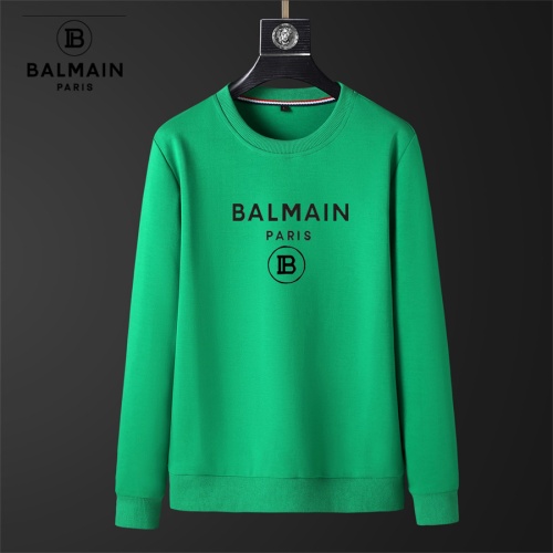 Balmain Hoodies Long Sleeved For Men #1240461, $40.00 USD, [ITEM#1240461], Balmain Hoodies