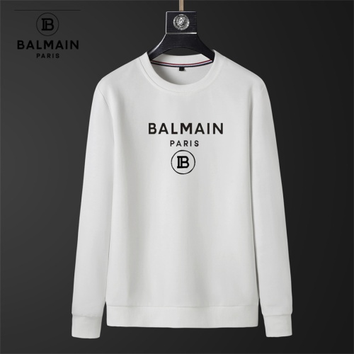 Balmain Hoodies Long Sleeved For Men #1240462, $40.00 USD, [ITEM#1240462], Balmain Hoodies