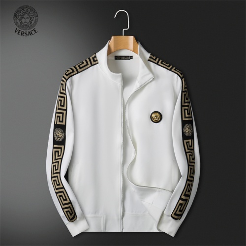 Replica Versace Tracksuits Long Sleeved For Men #1240565 $80.00 USD for Wholesale