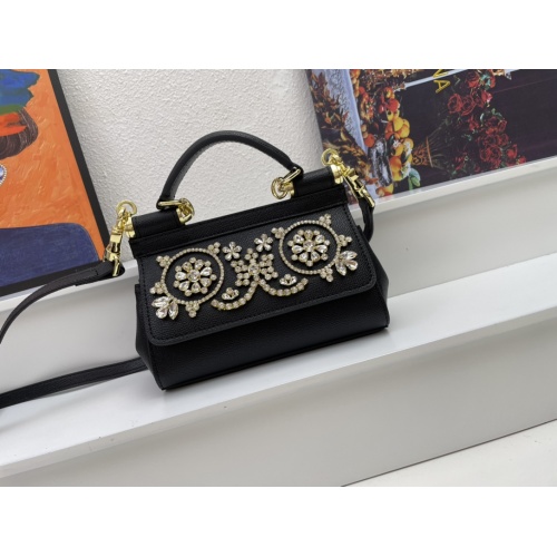 Replica Dolce & Gabbana AAA Quality Handbags For Women #1240658 $150.00 USD for Wholesale