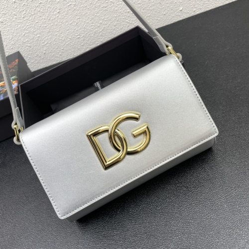 Replica Dolce & Gabbana D&G AAA Quality Messenger Bags For Women #1240725 $135.00 USD for Wholesale