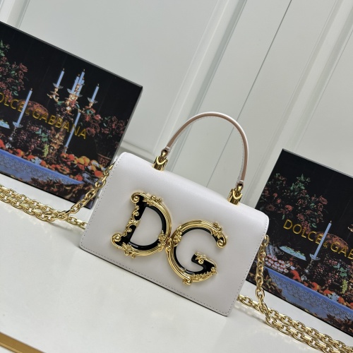 Dolce &amp; Gabbana D&amp;G AAA Quality Messenger Bags For Women #1240768, $158.00 USD, [ITEM#1240768], Dolce &amp; Gabbana D&amp;G AAA Quality Messenger Bags