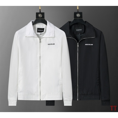 Replica Balenciaga Coats Long Sleeved For Men #1240972 $56.00 USD for Wholesale