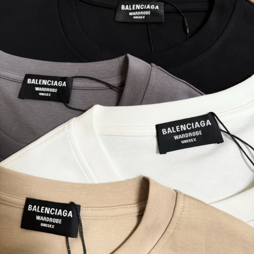 Replica Balenciaga T-Shirts Long Sleeved For Men #1241323 $40.00 USD for Wholesale