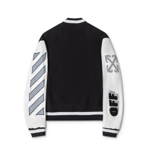 Replica Off-White Jackets Long Sleeved For Unisex #1241327 $82.00 USD for Wholesale