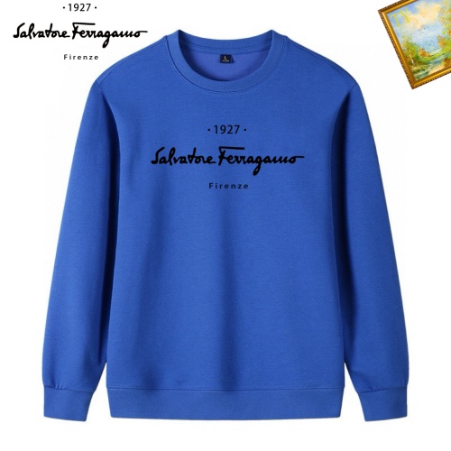 Salvatore Ferragamo Hoodies Long Sleeved For Men #1241573