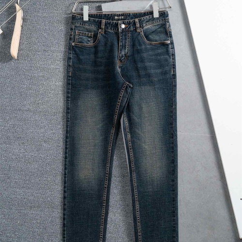 Replica Boss Jeans For Men #1241688 $45.00 USD for Wholesale