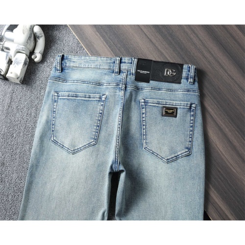 Replica Dolce & Gabbana D&G Jeans For Men #1241707 $45.00 USD for Wholesale