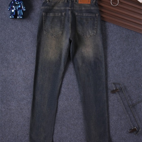 Replica Dolce & Gabbana D&G Jeans For Men #1241708 $45.00 USD for Wholesale