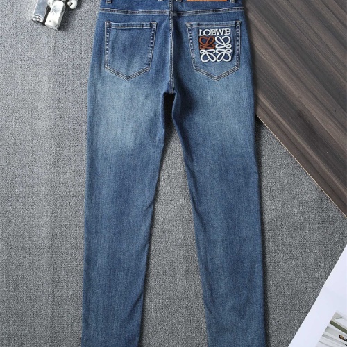 Replica LOEWE Jeans For Men #1241710 $45.00 USD for Wholesale