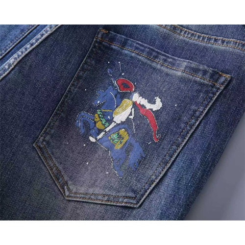 Replica Burberry Jeans For Men #1241742 $45.00 USD for Wholesale