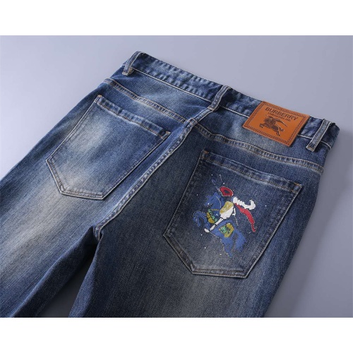 Replica Burberry Jeans For Men #1241742 $45.00 USD for Wholesale