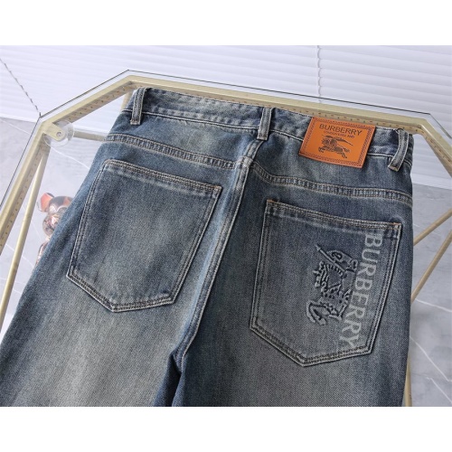 Replica Burberry Jeans For Men #1241744 $45.00 USD for Wholesale