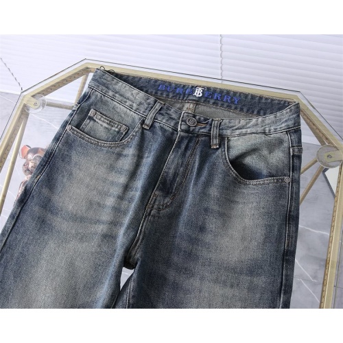 Replica Burberry Jeans For Men #1241744 $45.00 USD for Wholesale