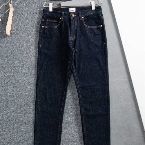 Replica Burberry Jeans For Men #1241747 $45.00 USD for Wholesale