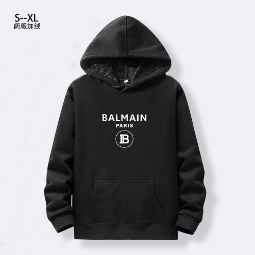 Balmain Hoodies Long Sleeved For Men #1241866, $40.00 USD, [ITEM#1241866], Balmain Hoodies