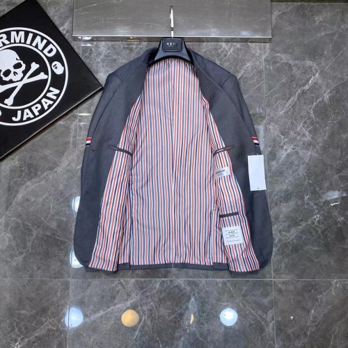 Replica Thom Browne Jackets Long Sleeved For Men #1242151 $88.00 USD for Wholesale