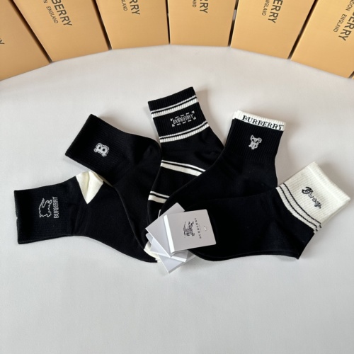 Replica Burberry Socks #1242181 $25.00 USD for Wholesale