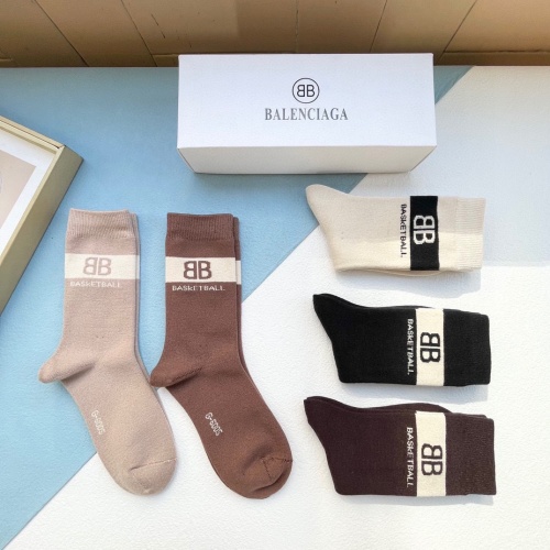 Replica Balenciaga Socks #1242418 $29.00 USD for Wholesale