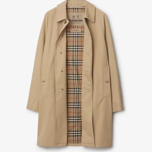 Burberry Trench Coat Long Sleeved For Men #1242549