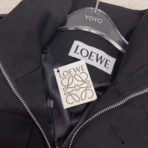 Replica LOEWE Jackets Long Sleeved For Women #1242621 $108.00 USD for Wholesale