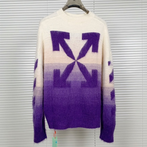 Off-White Sweaters Long Sleeved For Unisex #1242794, $48.00 USD, [ITEM#1242794], Off-White Sweaters