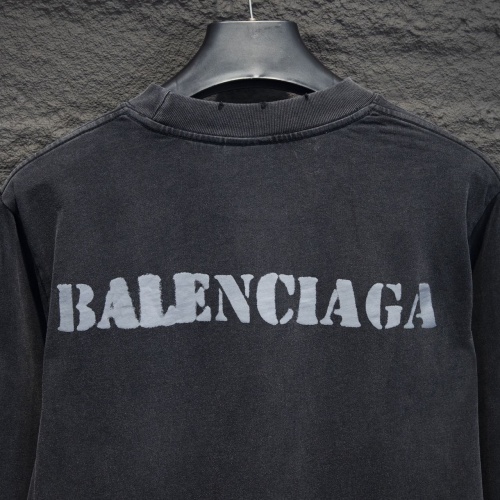 Replica Balenciaga T-Shirts Long Sleeved For Unisex #1242900 $45.00 USD for Wholesale