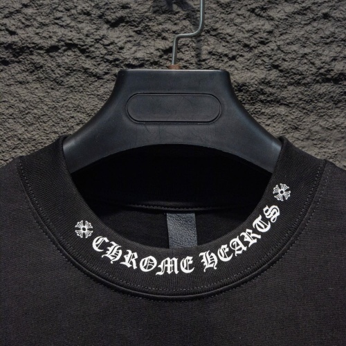 Replica Chrome Hearts T-Shirts Long Sleeved For Unisex #1242902 $42.00 USD for Wholesale