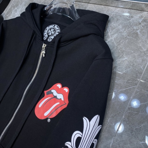 Replica Chrome Hearts Hoodies Long Sleeved For Unisex #1242937 $56.00 USD for Wholesale