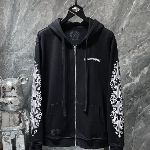 Replica Chrome Hearts Hoodies Long Sleeved For Unisex #1242957 $56.00 USD for Wholesale