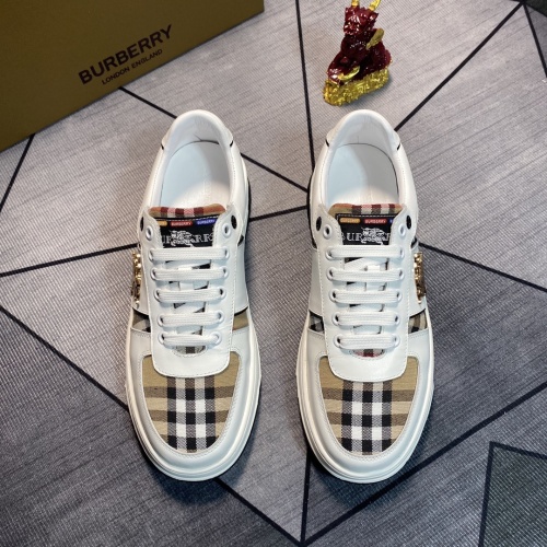 Replica Burberry Casual Shoes For Men #1243163 $76.00 USD for Wholesale