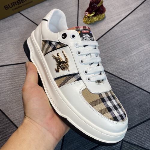 Replica Burberry Casual Shoes For Men #1243163 $76.00 USD for Wholesale