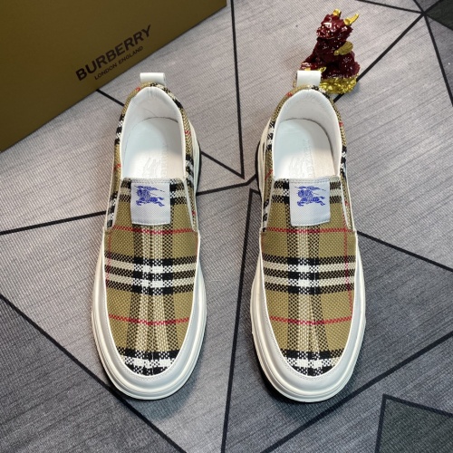 Replica Burberry Casual Shoes For Men #1243165 $76.00 USD for Wholesale