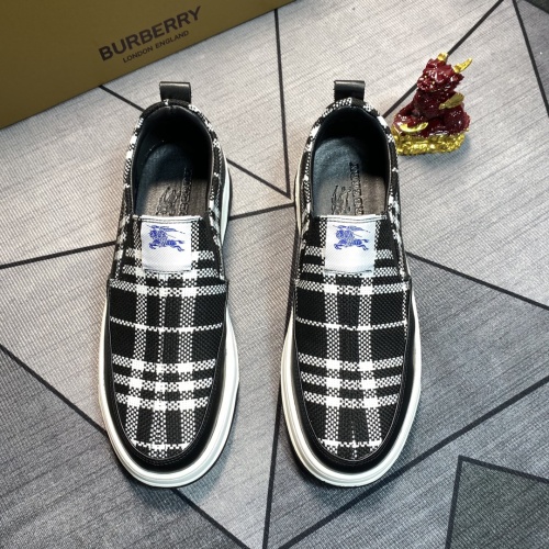 Replica Burberry Casual Shoes For Men #1243166 $76.00 USD for Wholesale