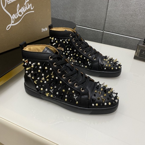 Christian Louboutin High Top Shoes For Men #1243187, $96.00 USD, [ITEM#1243187], Christian Louboutin High Top Shoes