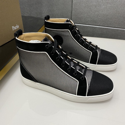 Christian Louboutin High Top Shoes For Men #1243191, $96.00 USD, [ITEM#1243191], Christian Louboutin High Top Shoes