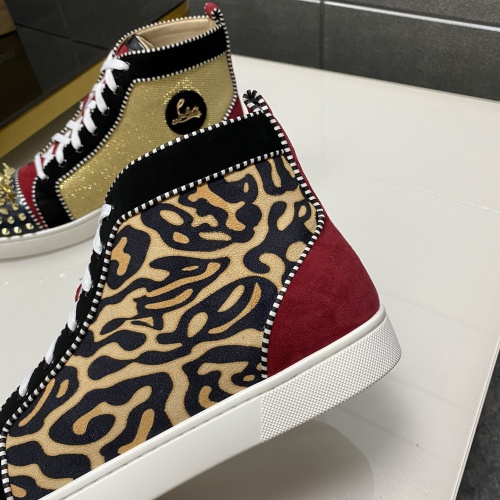 Replica Christian Louboutin High Top Shoes For Men #1243193 $98.00 USD for Wholesale