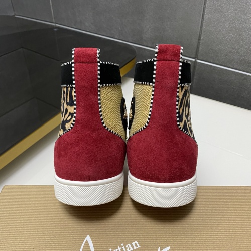 Replica Christian Louboutin High Top Shoes For Men #1243193 $98.00 USD for Wholesale