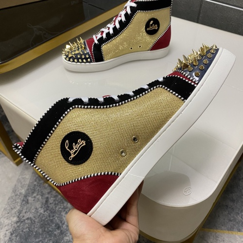 Replica Christian Louboutin High Top Shoes For Women #1243194 $98.00 USD for Wholesale