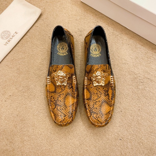 Versace Leather Shoes For Men #1243223, $68.00 USD, [ITEM#1243223], Versace Leather Shoes