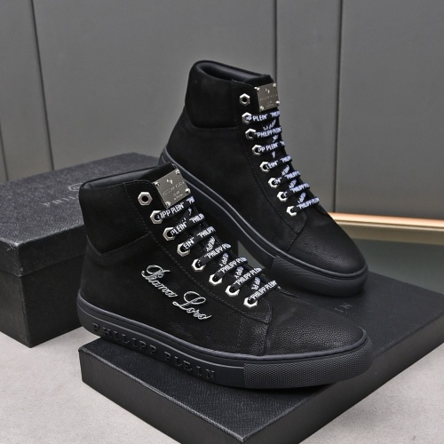 Philipp Plein PP High Tops Shoes For Men #1243250, $85.00 USD, [ITEM#1243250], Philipp Plein PP High Tops Shoes