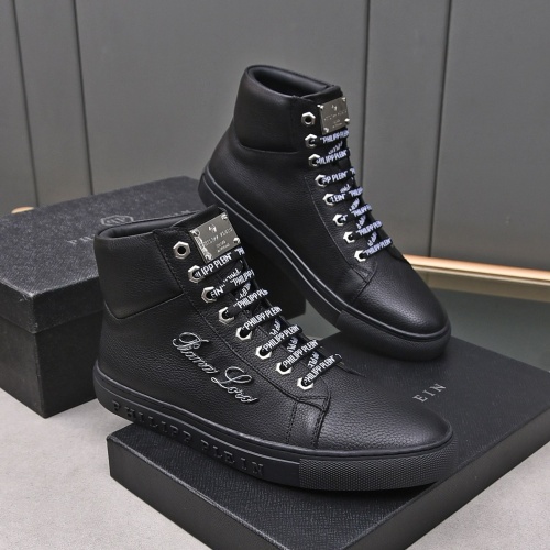 Philipp Plein PP High Tops Shoes For Men #1243251, $85.00 USD, [ITEM#1243251], Philipp Plein PP High Tops Shoes