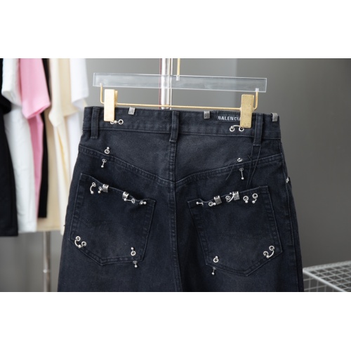 Replica Balenciaga Jeans For Unisex #1243446 $80.00 USD for Wholesale