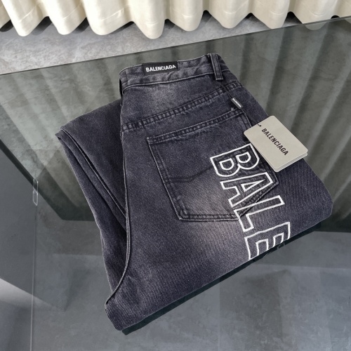 Replica Balenciaga Jeans For Unisex #1243456 $60.00 USD for Wholesale