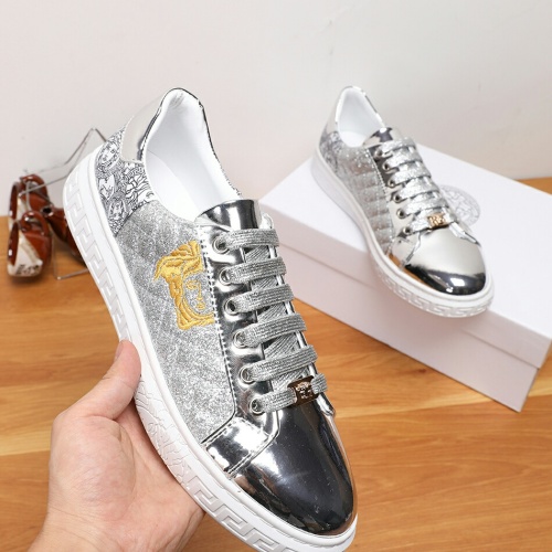 Replica Versace Casual Shoes For Men #1243475 $68.00 USD for Wholesale