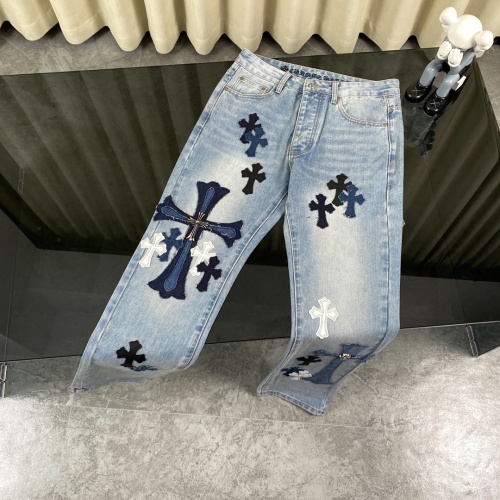 Chrome Hearts Jeans For Unisex #1243525, $72.00 USD, [ITEM#1243525], Chrome Hearts Jeans